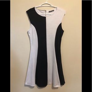 Suzy Shier Black and White Dress Size Large